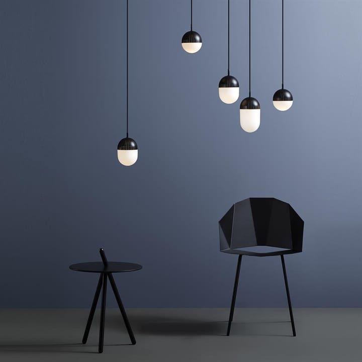 Dot hanglamp klein, zwart Woud