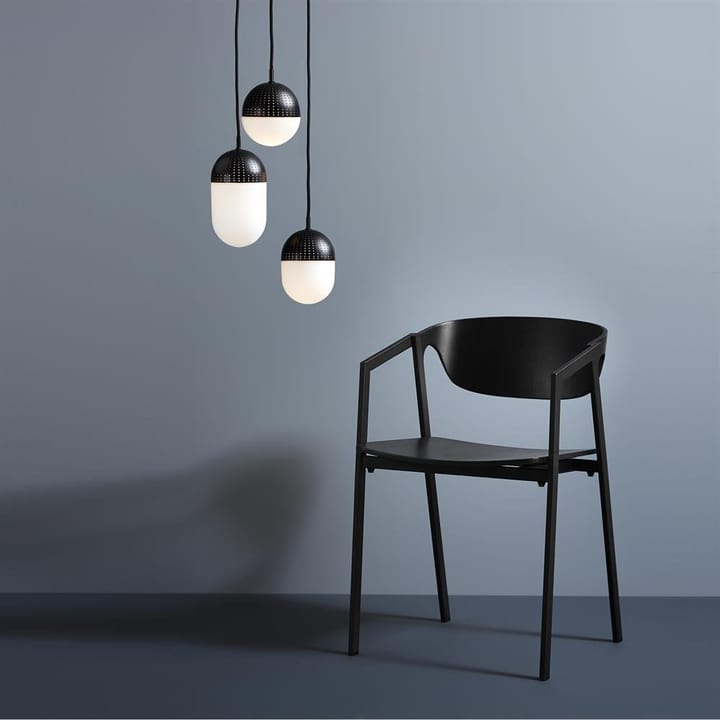 Dot hanglamp klein, zwart Woud