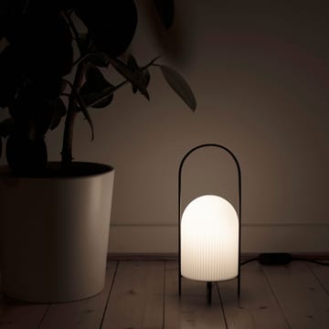 Ghost tafellamp - Zwart-wit opaalglas - Woud
