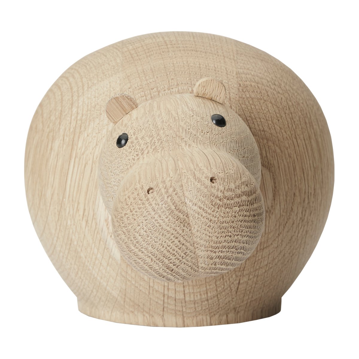 Woud Hibo houten nijlpaard Medium