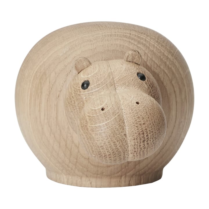 Hibo houten nijlpaard - Small - Woud