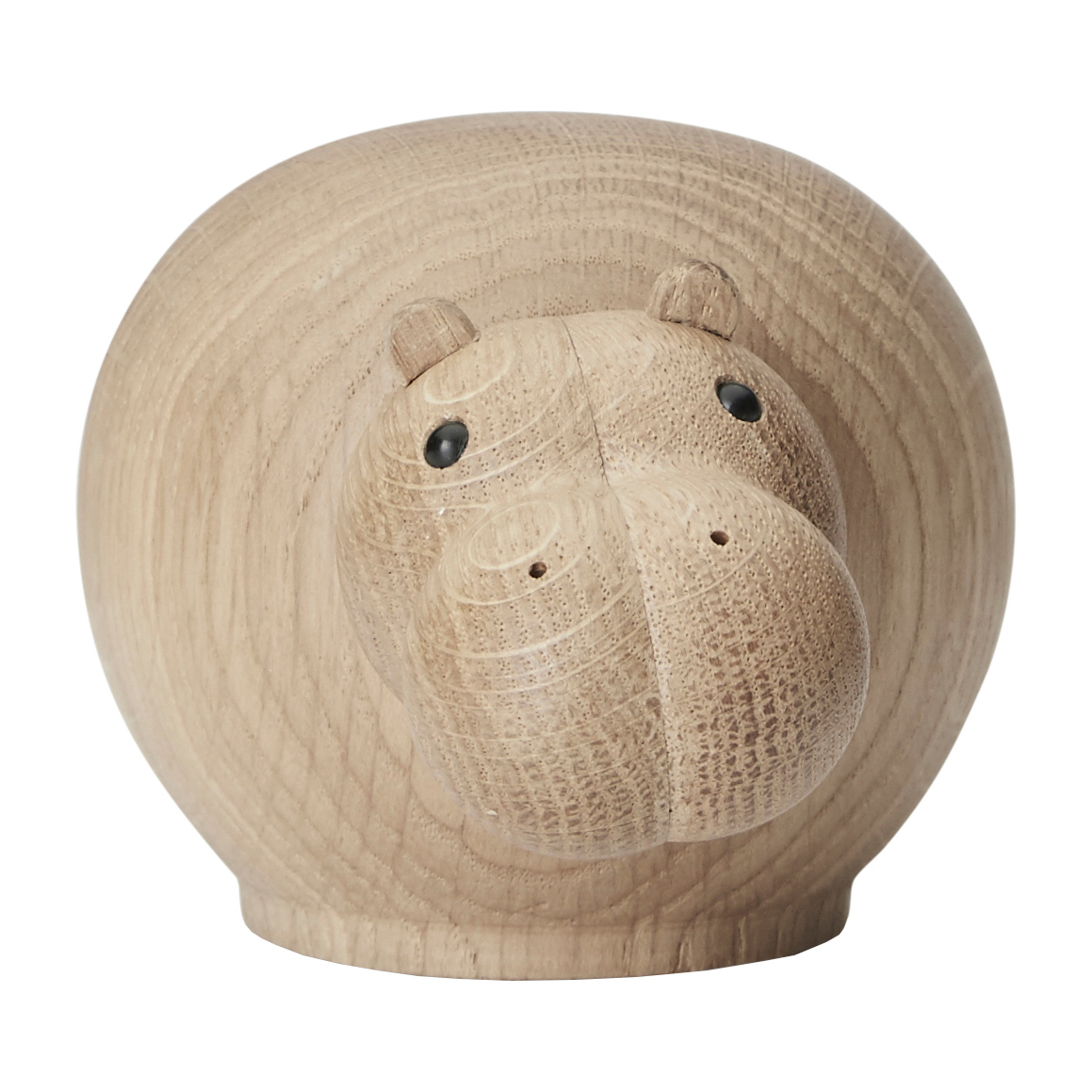 Woud Hibo houten nijlpaard Small