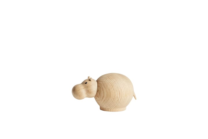Hibo houten nijlpaard - Small - Woud