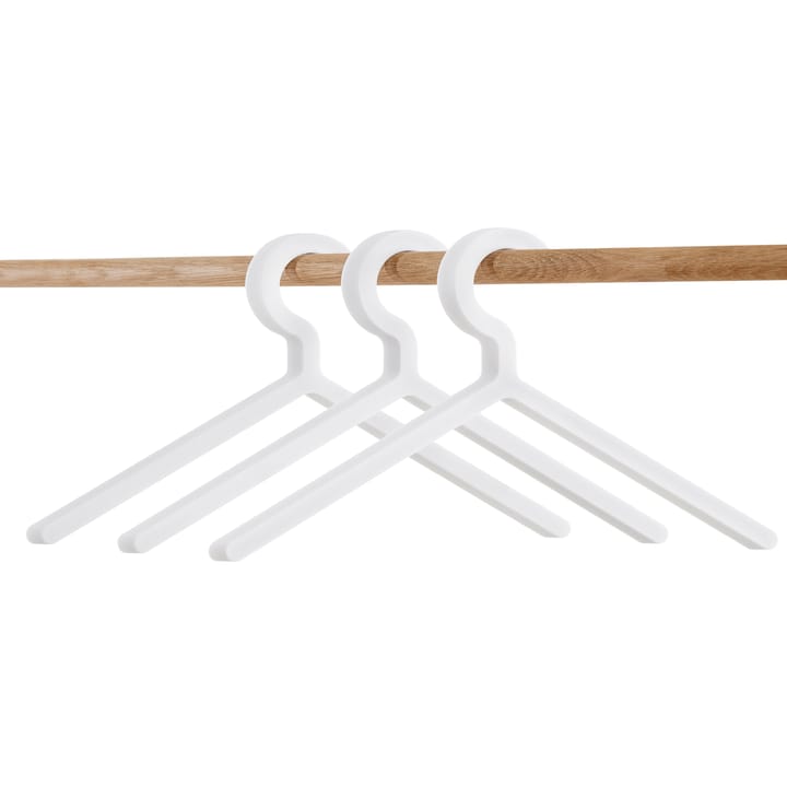 Illusion hanger 3-pack - wit - Woud