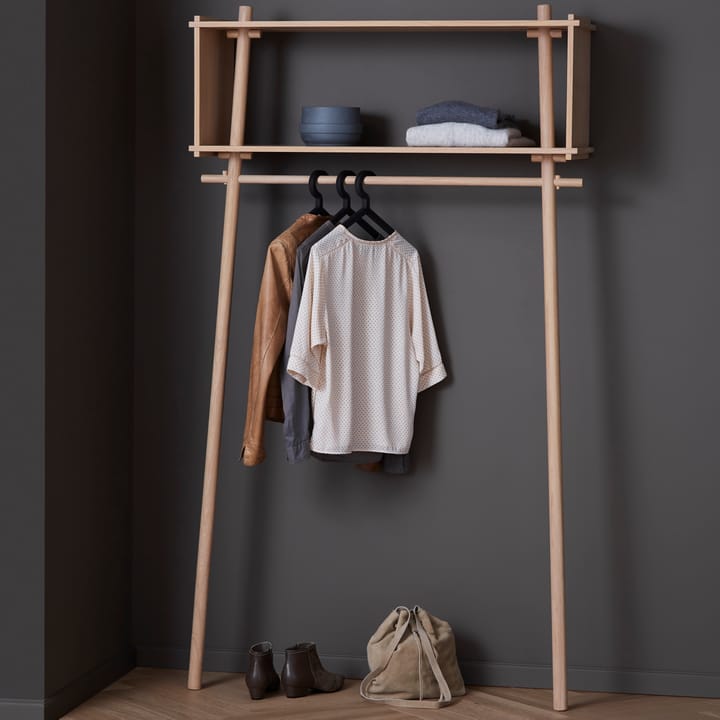 Illusion hanger 3-pack, zwart Woud