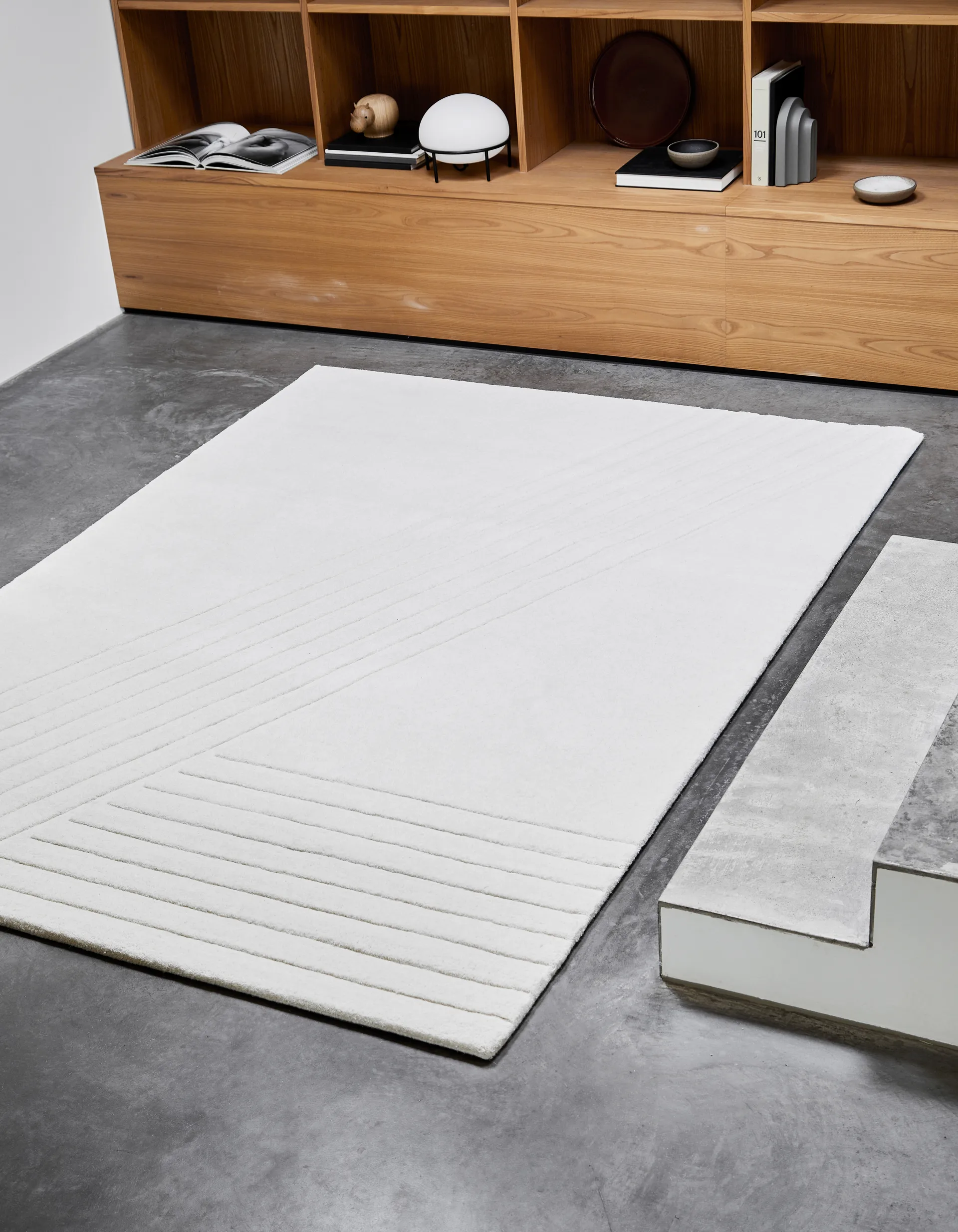 Kyoto vloerkleed off-white, 170x240 cm Woud
