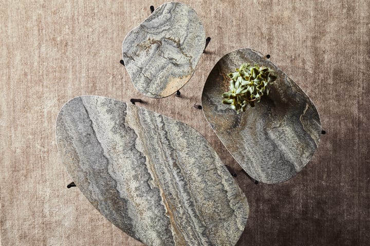 La Terra occasional tafel, small, Grey melange Woud