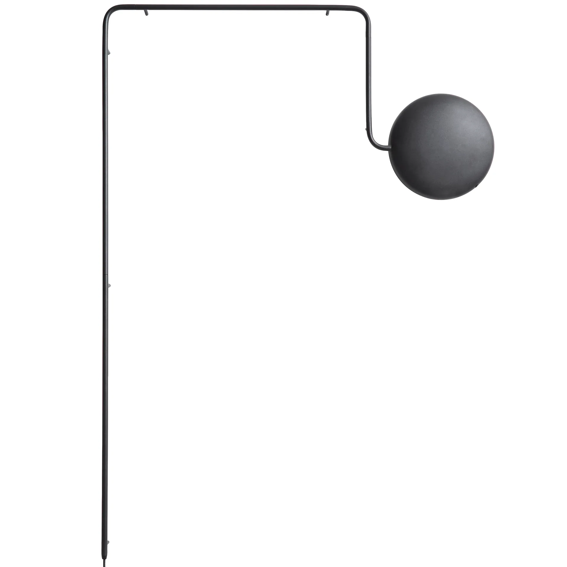 Mercury wandlamp, zwart Woud