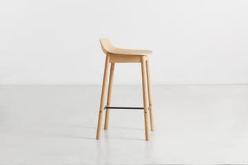Mono barkruk 65 cm - Witgepigmenteerd eikenhout - Woud