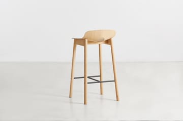 Mono barkruk 65 cm - Witgepigmenteerd eikenhout - Woud