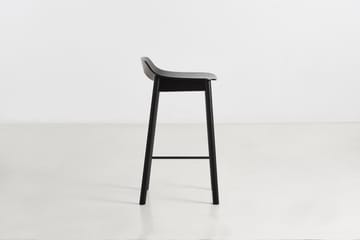 Mono barkruk 65 cm - Zwartgeschilderd essenhout - Woud