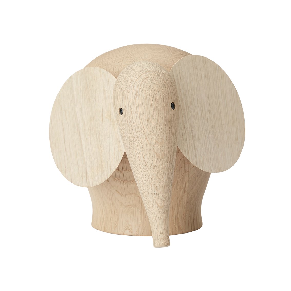 Woud Nunu houten olifant middel