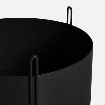 Pidestall bloempot large Ø40 cm - Zwart - Woud