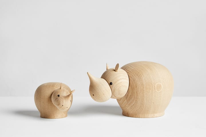 Rina houten neushoorn, Medium Woud
