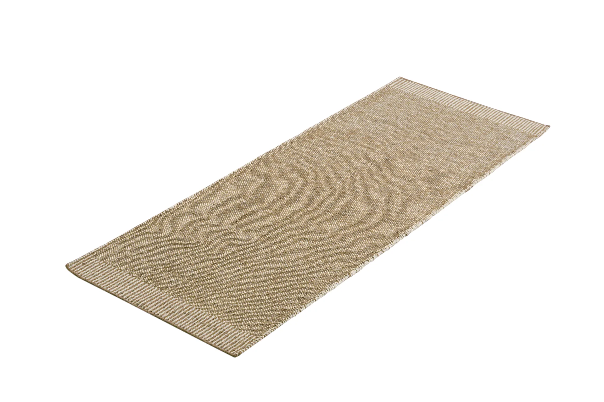 Rombo vloerkleed, Bruin, 75x200 cm Woud