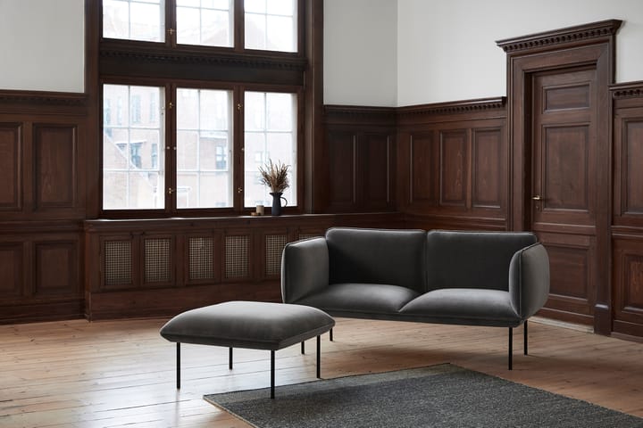 Rombo vloerkleed grijs, 170x240 cm Woud