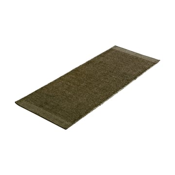 Rombo vloerkleed mosgroen - 75x200 cm - Woud