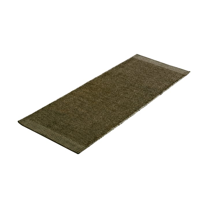 Rombo vloerkleed mosgroen, 75x200 cm Woud