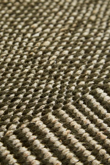 Rombo vloerkleed mosgroen - 90x140 cm - Woud
