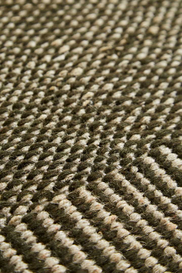 Rombo vloerkleed mosgroen, 90x140 cm Woud
