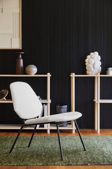 Rombo vloerkleed mosgroen - 90x140 cm - Woud