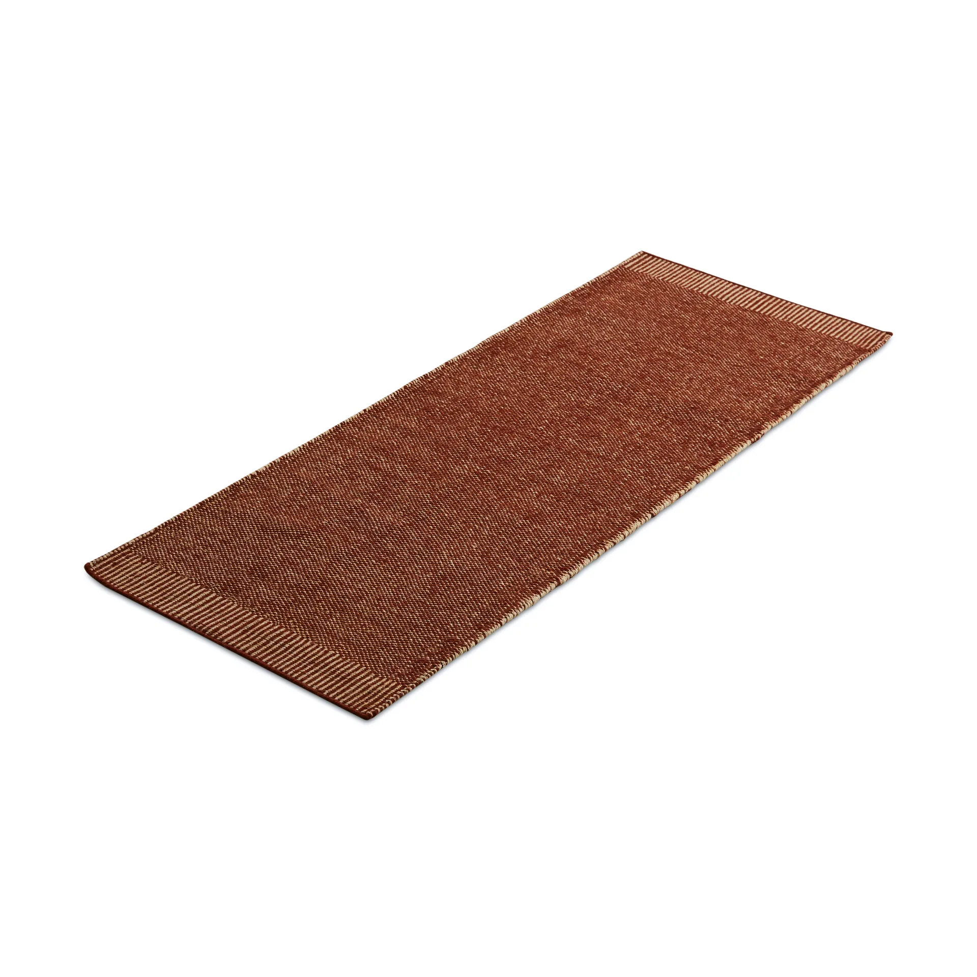 Rombo vloerkleed rust, 75x200 cm Woud