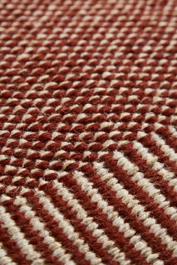 Rombo vloerkleed rust - 75x200 cm - Woud