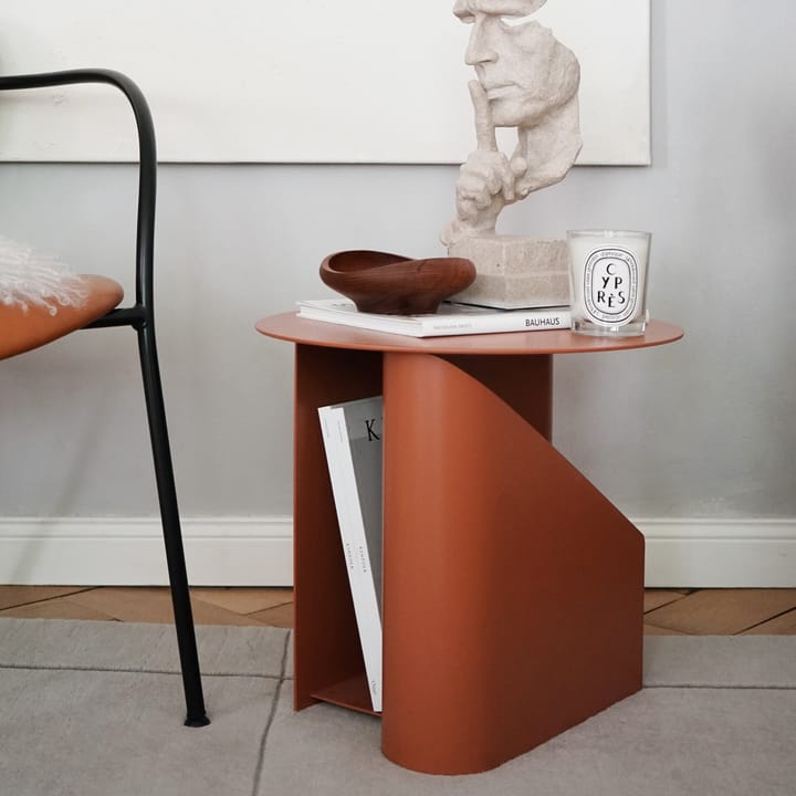 Sentrum bijzettafel, Burnt orange Woud