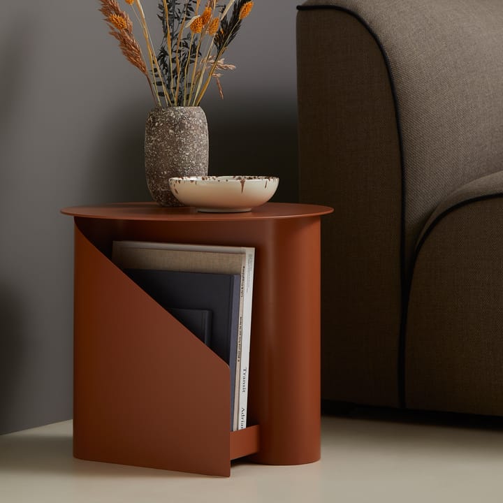 Sentrum bijzettafel, Burnt orange Woud