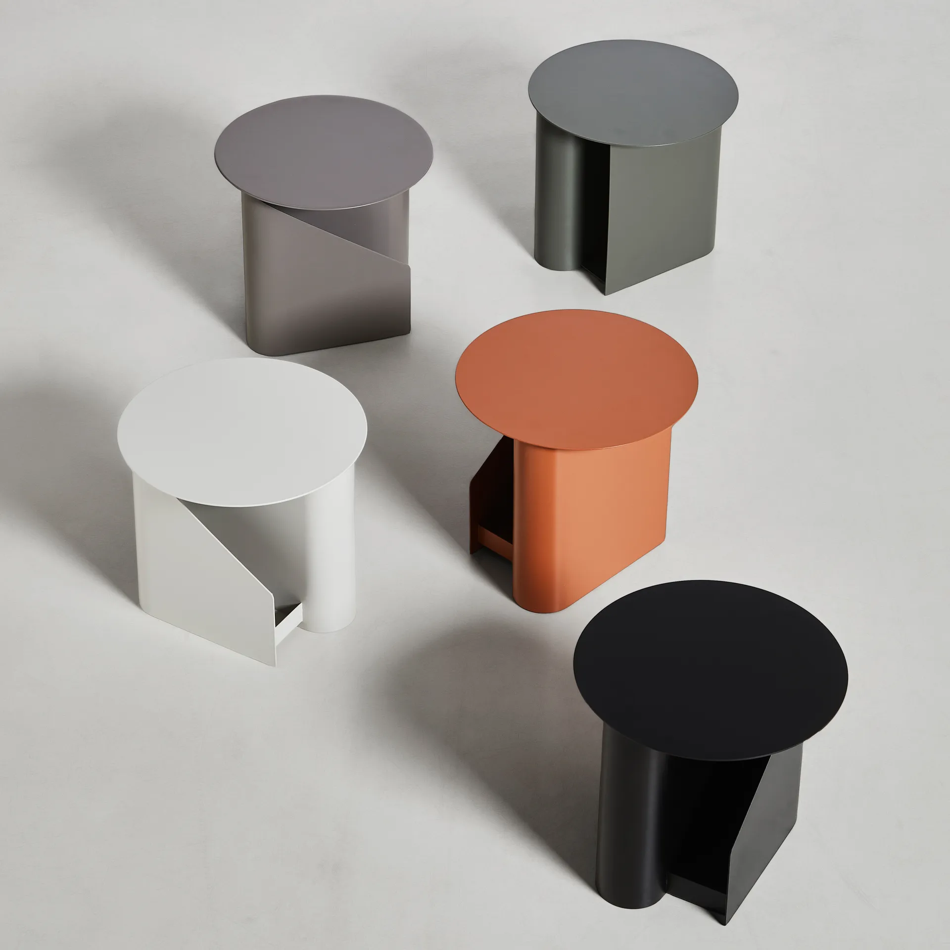 Sentrum bijzettafel, Burnt orange Woud