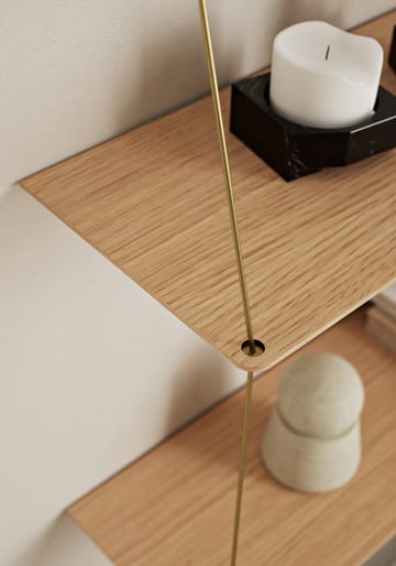 Stedge Add-on plank 80 cm - Eikenhout - Woud