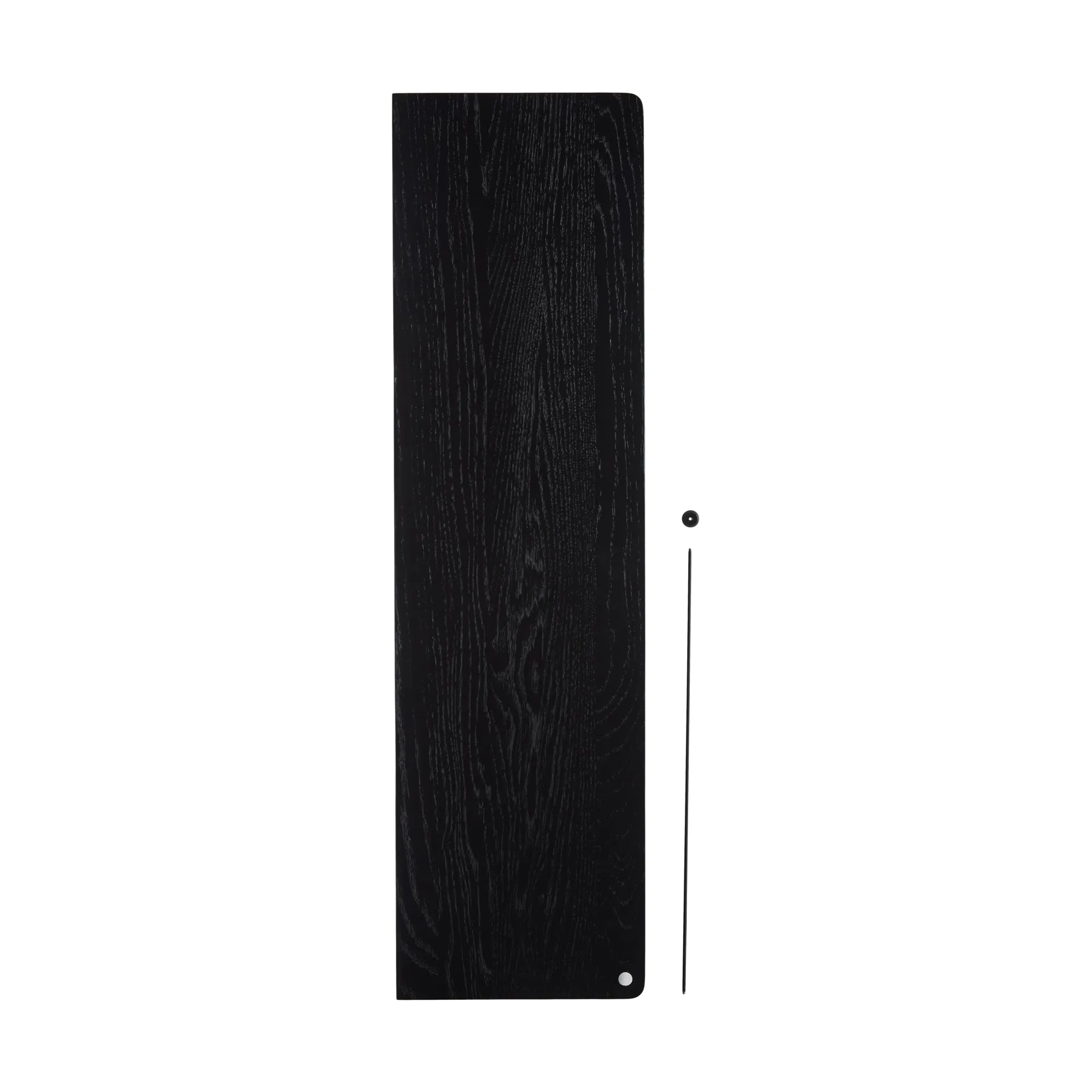 Stedge Add-on plank, Zwartgelakt eiken, 80 cm Woud
