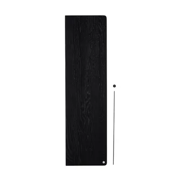 Stedge Add-on plank - Zwartgelakt eiken, 80 cm - Woud