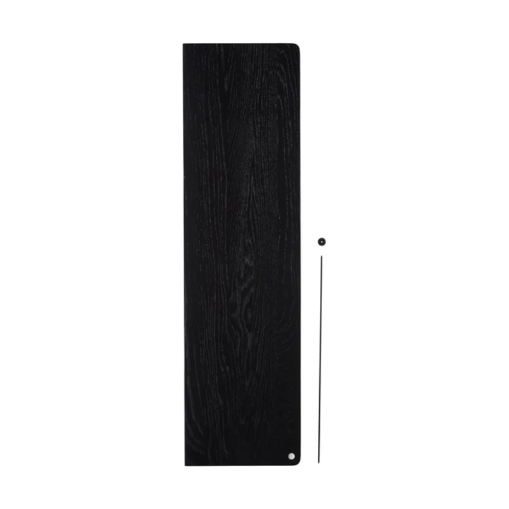 Stedge Add-on plank - Zwartgelakt eiken, 80 cm - Woud