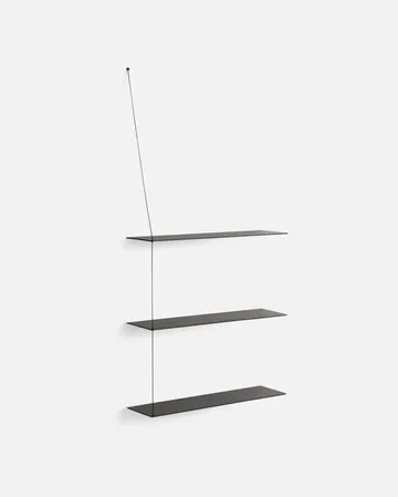 Stedge Add-on plank - Zwartgelakt eiken, 80 cm - Woud