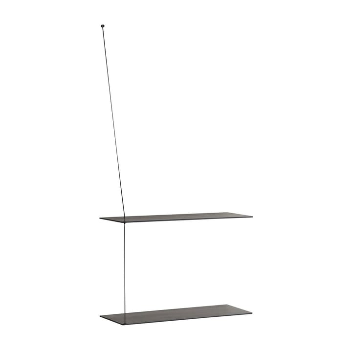 Stedge plank 60 cm - Zwartgeschilderd essenhout - Woud
