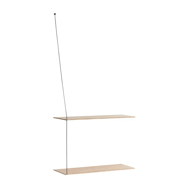 Stedge plank - Witgepigmenteerd eikenhout, 60 cm - Woud
