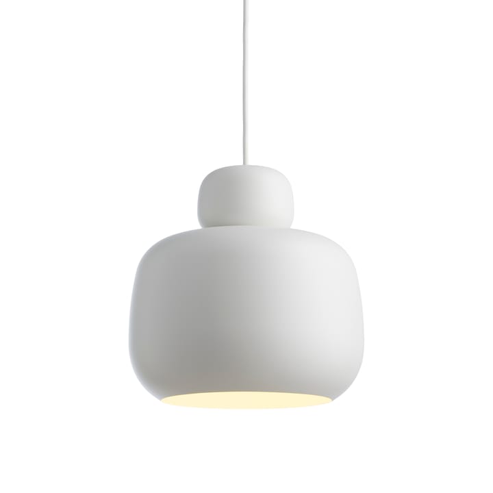 Stone hanglamp large, White Woud