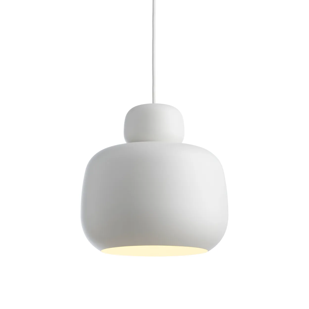 Woud Stone hanglamp large White | Scandinavisch Interieur | Hanglampen | Wit