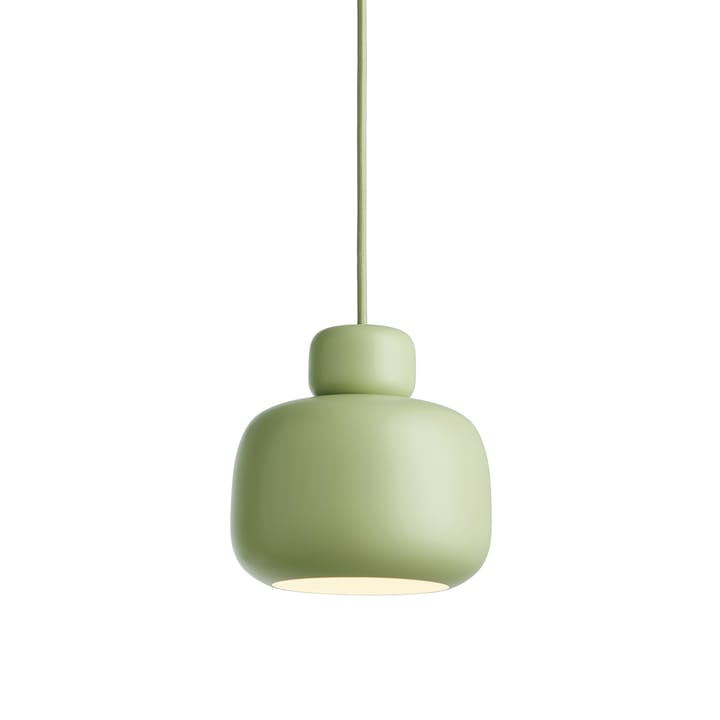 Stone hanglamp small - Matcha green - Woud