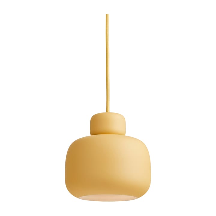 Stone hanglamp small - Mosterdgeel - Woud