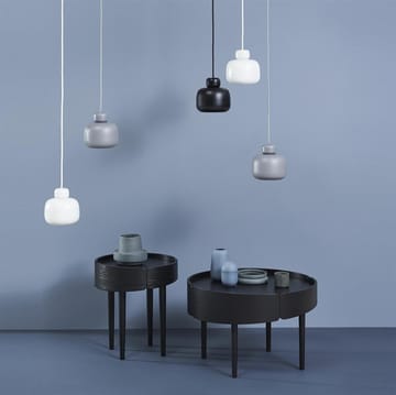 Stone hanglamp small - zwart - Woud