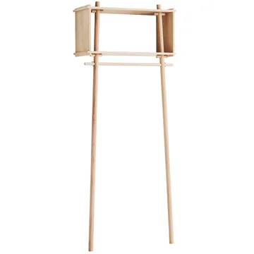 Töjbox kledingrek, Small - behandeld eiken - Woud
