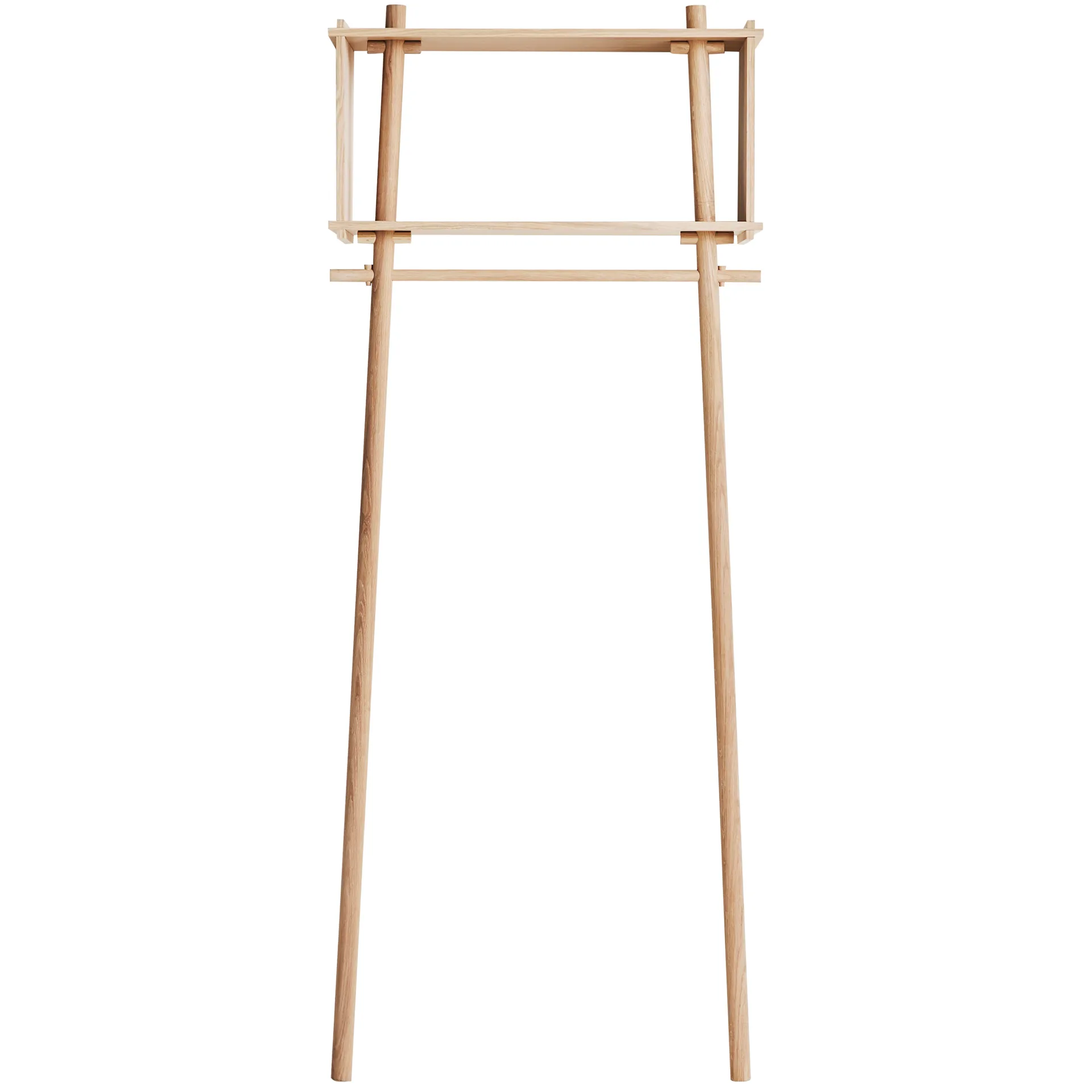 Töjbox kledingrek, Small, behandeld eiken Woud