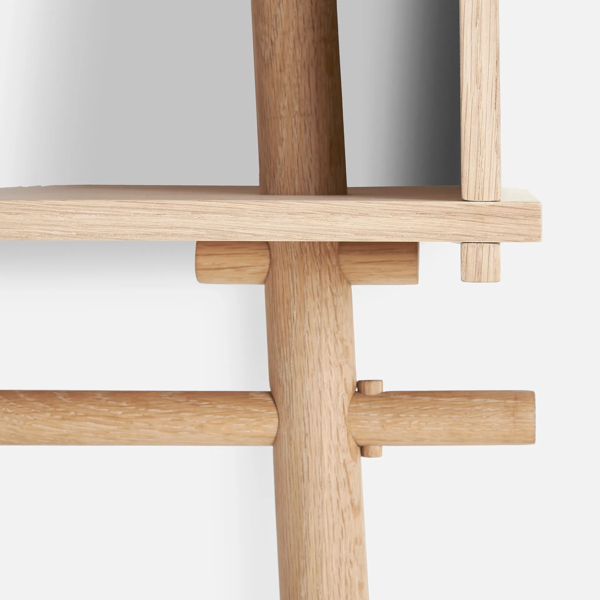 Töjbox kledingrek, Small, behandeld eiken Woud