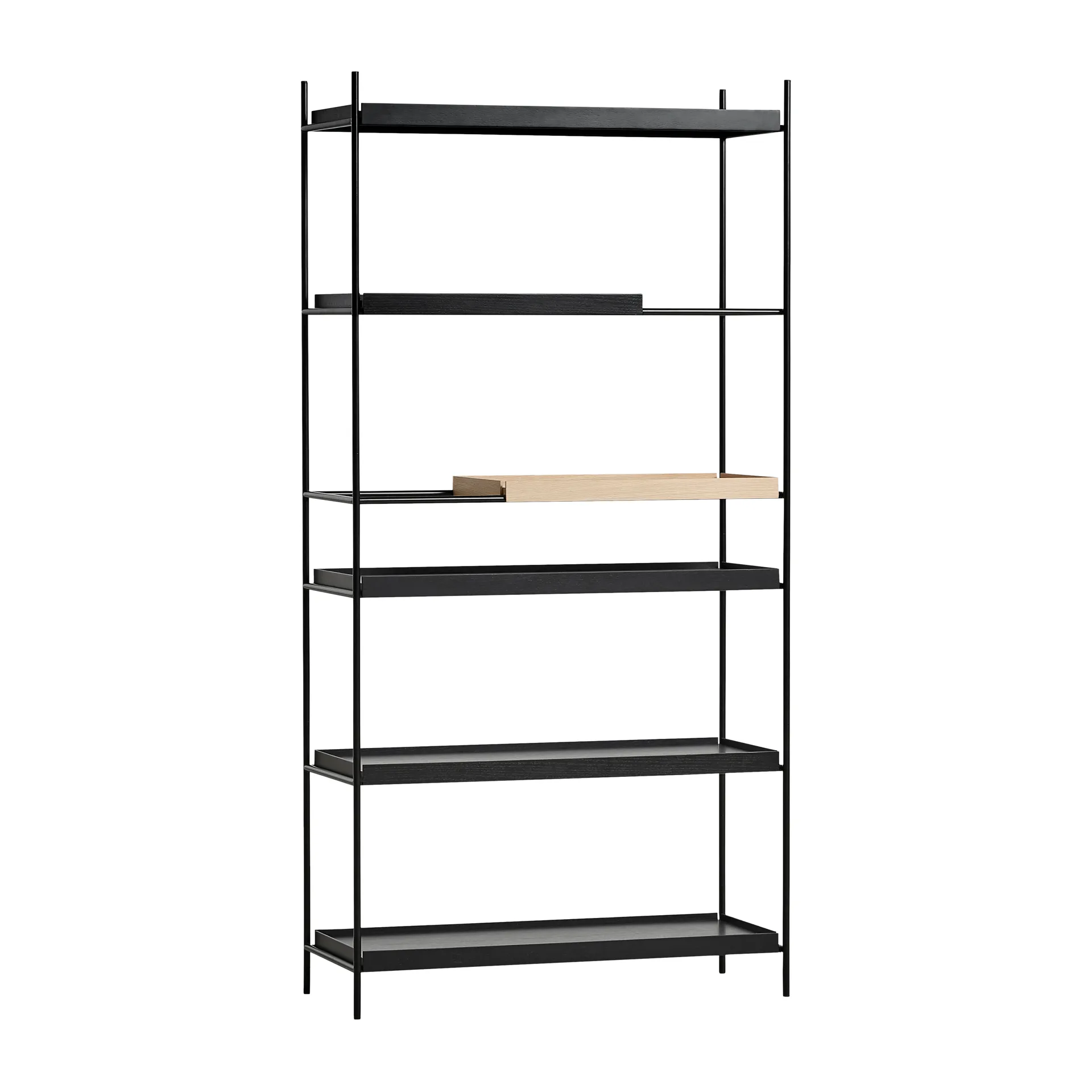 Tray rek hoog eikenhout, 100x201 cm, Style 6 Woud