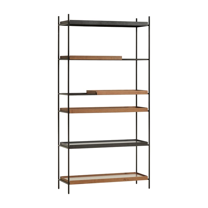 Tray rek hoog walnoot, 100x201 cm - Style 4 - Woud