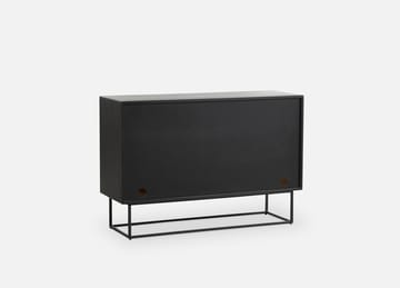 Virka bijzettafel, hoog 120 cm - Zwart - eikenhout - Woud