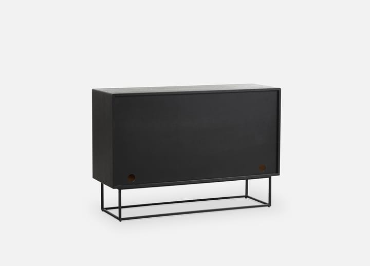 Virka bijzettafel, hoog 120 cm, Zwart - eikenhout Woud