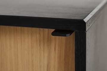 Virka bijzettafel, hoog 120 cm - Zwart - eikenhout - Woud